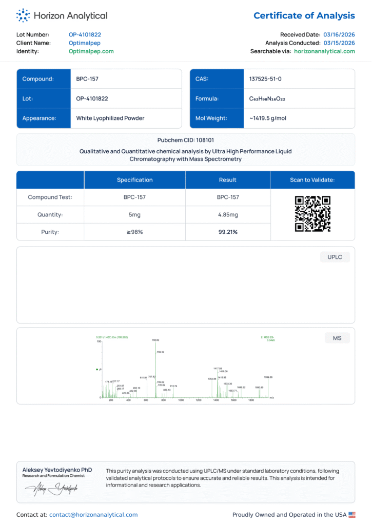 BPC-157 + TB-500 - Purity-1